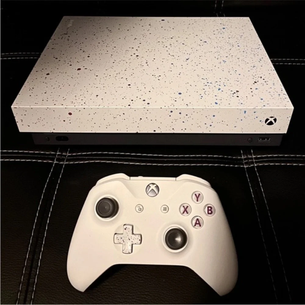 Microsoft Xbox One X 1TB Hyperspace Edition plus 3 controllers